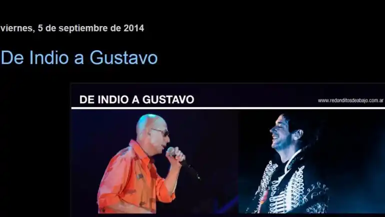 El mensaje del Indio Solari a Gustavo Cerati