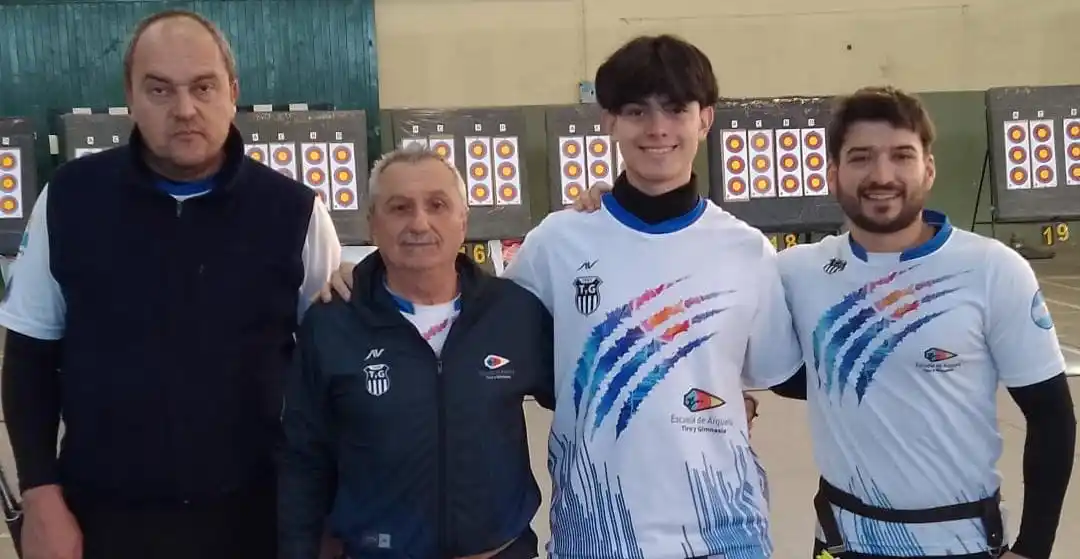 Los arqueros de la entidad “albinegra”..