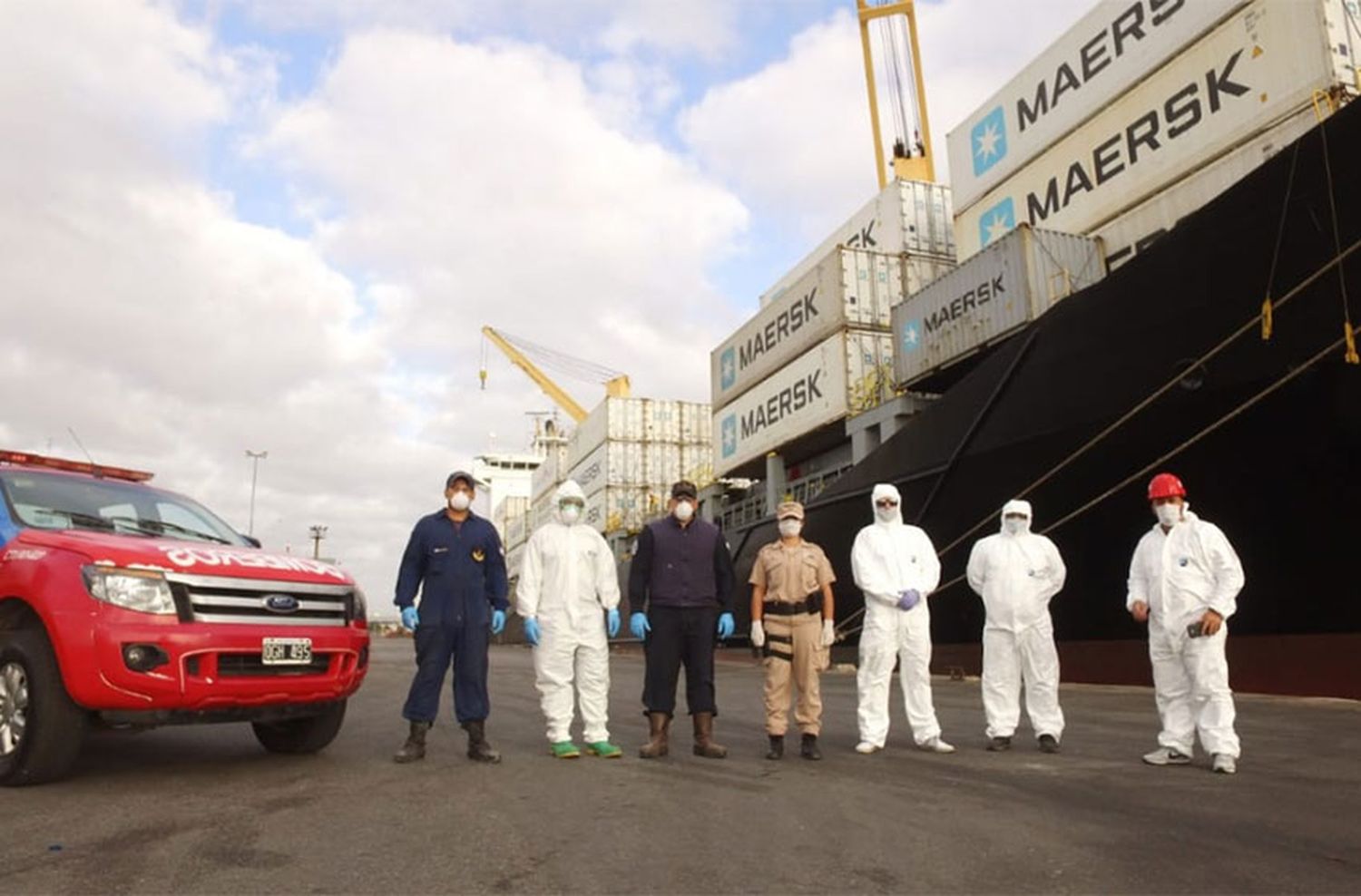 Prohibieron el desembarco de tripulantes de buques extranjeros en el Puerto marplatense