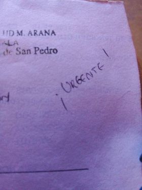 La documentación que aportó Lu.