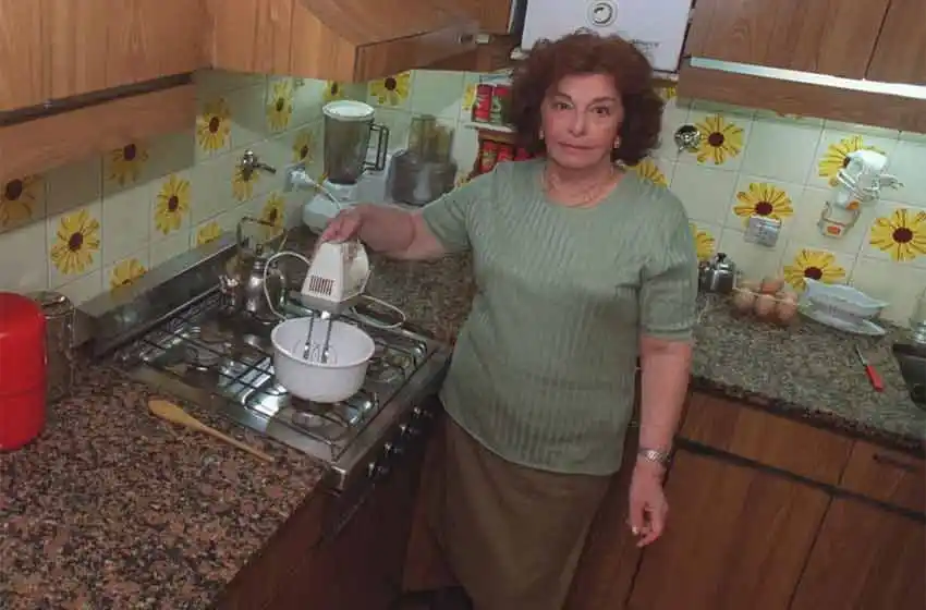Murió Nilda de Simienczuk, la mítica e histórica cocinera de la televisión rosarina