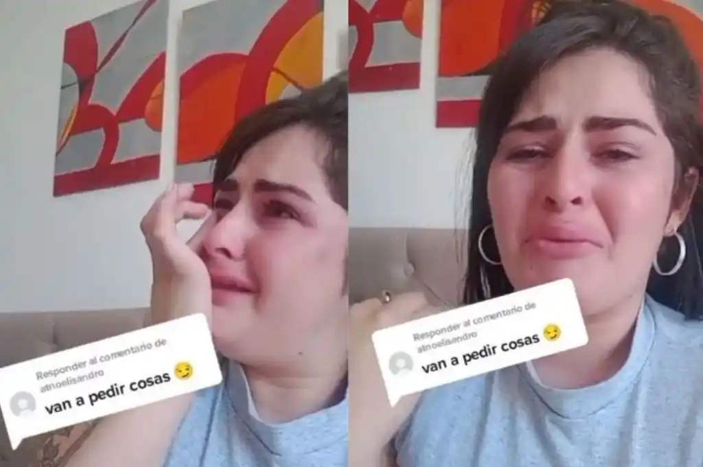 Kami Franco, la tiktoker cordobesa, rompió en llanto ante las críticas a sus canjes: ¿se despide de las redes?