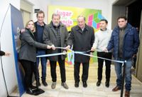 Con la presencia del ministro Elustondo, se inauguró Estación Juego