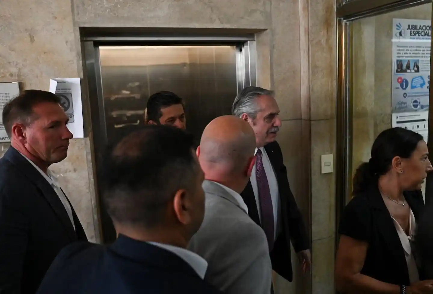 Fernández se presentó ante el juez Sebastián Casanello para ampliar su indagatoria en el marco de la causa de los Seguros.