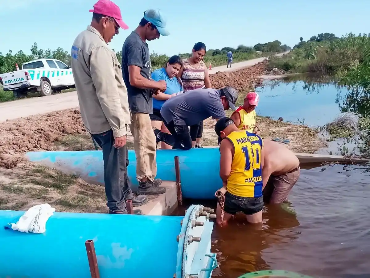 La Municipalidad de Pirané continúa realizando trabajos preventivos ante las posibles lluvias