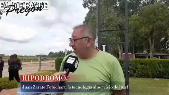 Juan Zárate Fotochart: la tecnología al servicio del turf