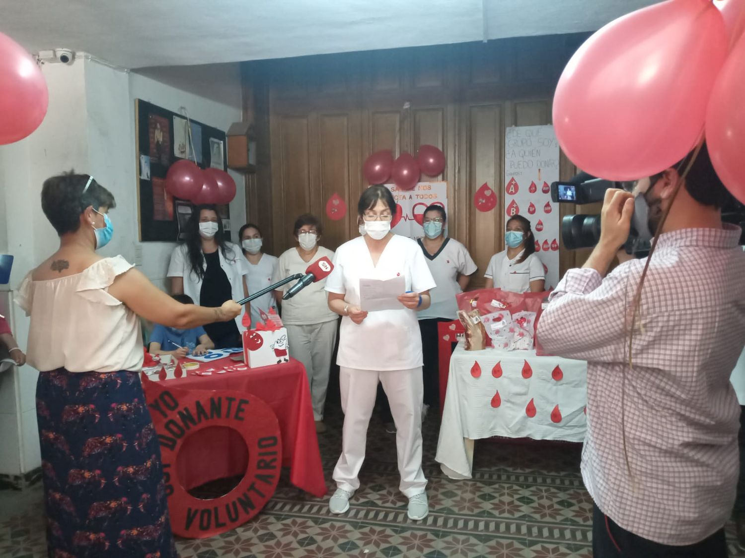 Día del Donante de Sangre: se realizó acto en el Hospital 