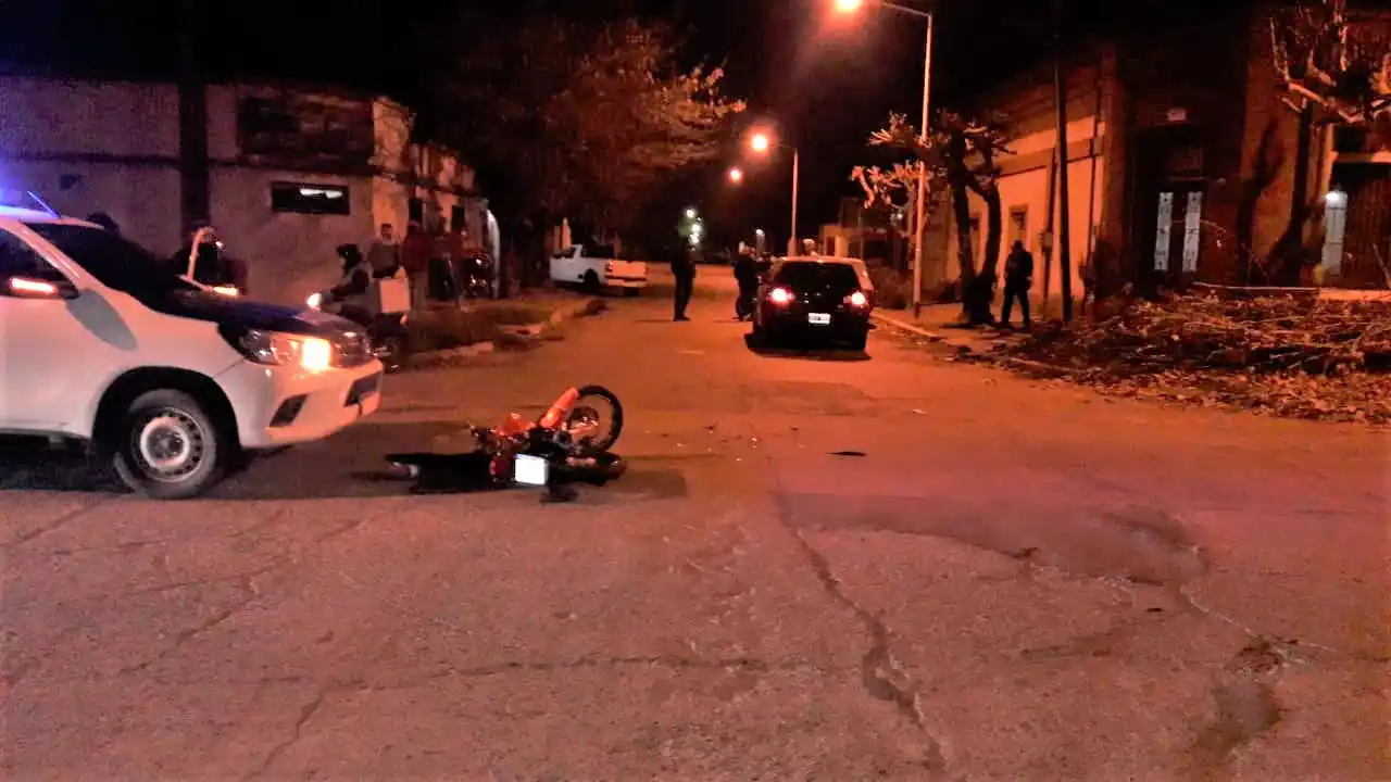 Después de tres semanas internado por accidentarse en moto, Braian Guilmen volvió a su casa