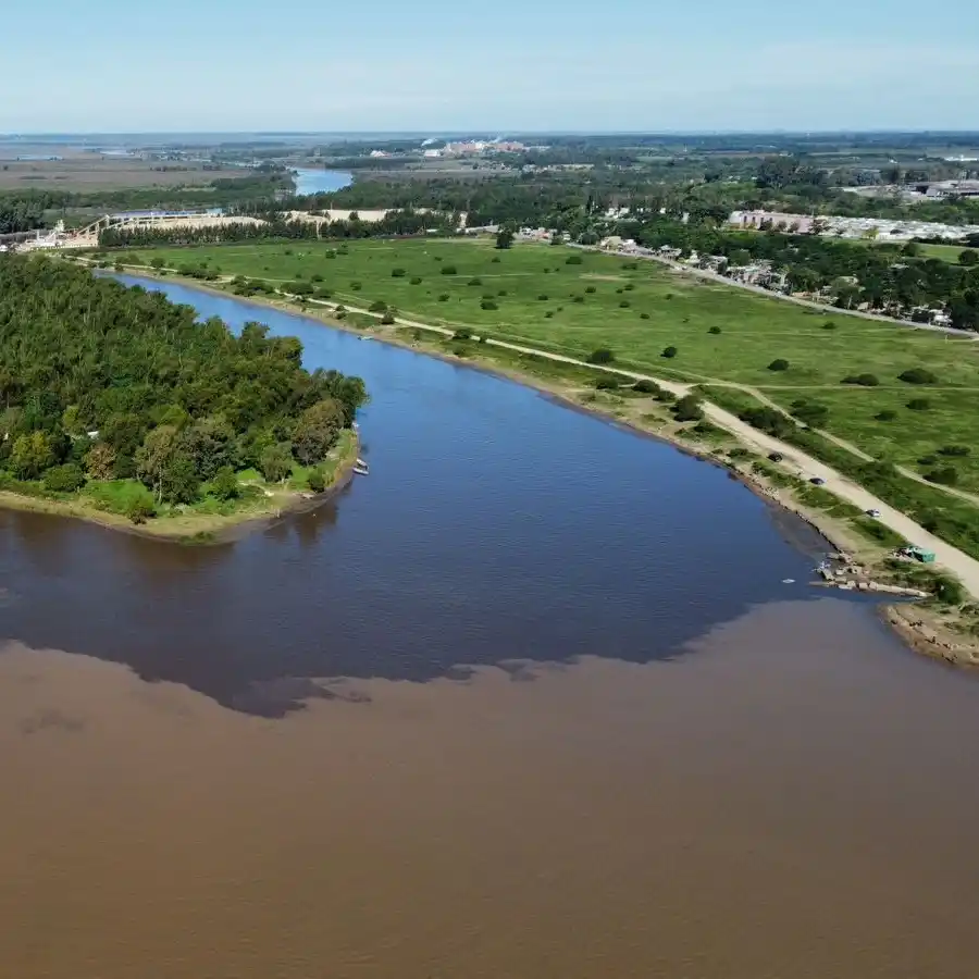 La imagen fue registrada por el Consorcio de Gestión del Puerto San Pedro