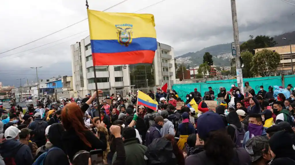 Violencia y muerte durante la represión policial en Ecuador
