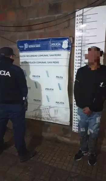 Violencia de género detenido