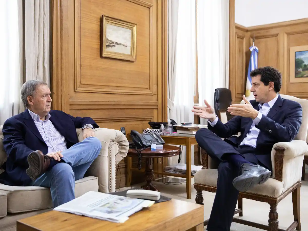 De Pedro y Schiaretti acordaron avanzar en la "agenda bilateral" 