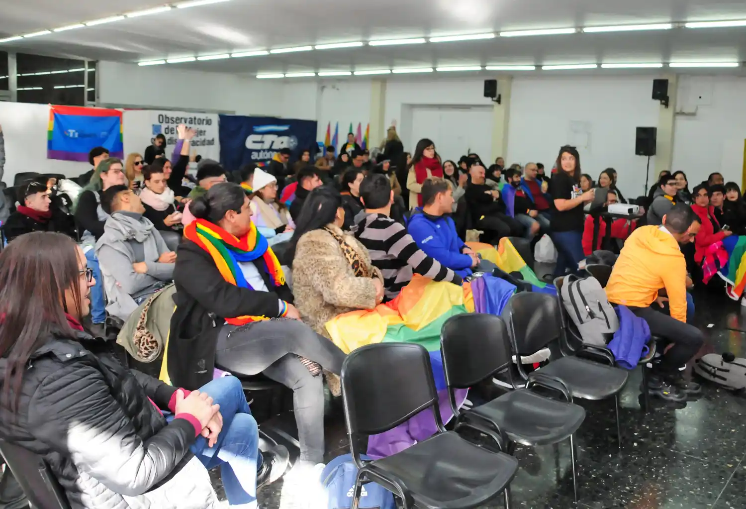 Con expectativas superadas, inició ayer el segundo encuentro provincial LGTBIQ+ en Tandil