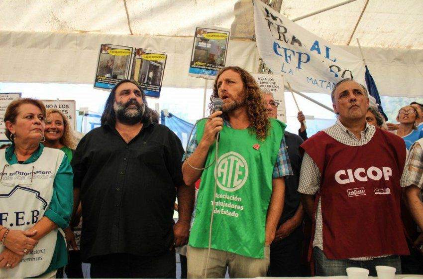 Estatales: "En la marcha vamos a hacer el rechazo unánime al 15%"