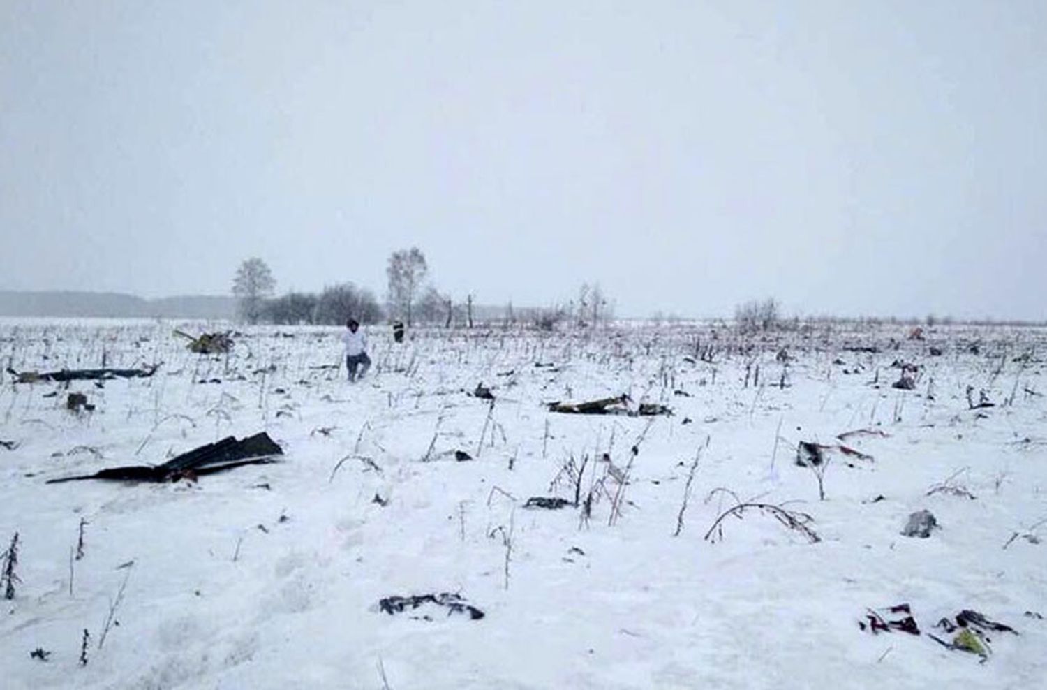 Video: así fue el momento en el que se accidentó el avión ruso