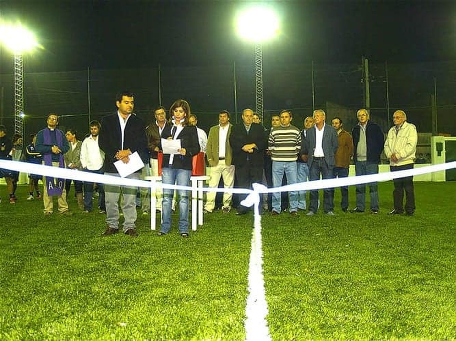 La cancha de fútbol 5 de Bomberos cumplió 10 años