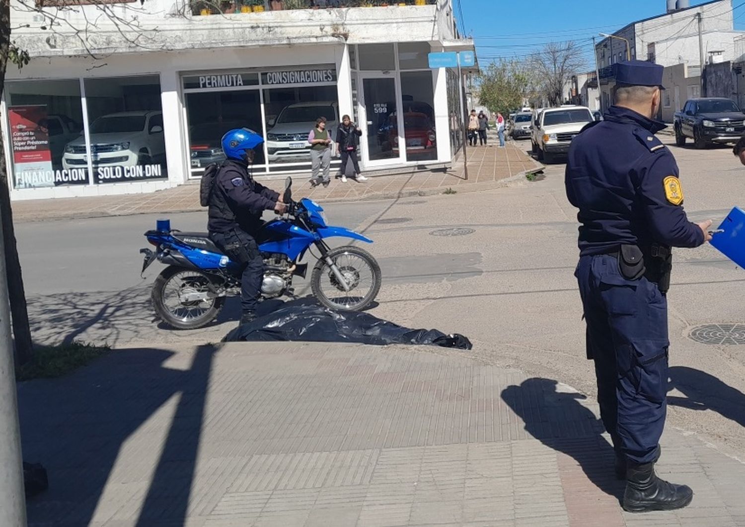 Falleció un hombre luego de un accidente en moto