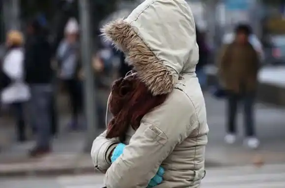 Domingo soleado pero con temperaturas bajo cero en Rosario