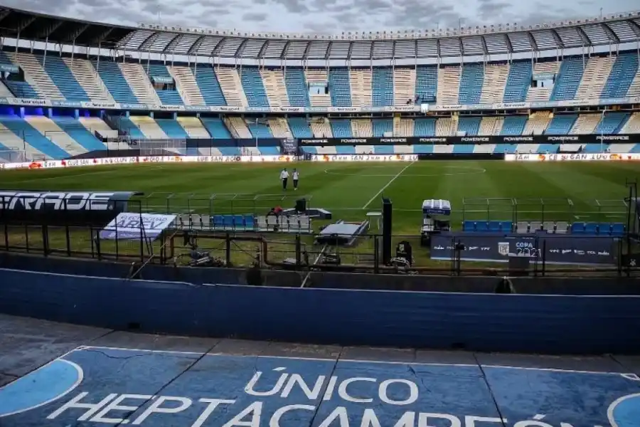 Fuerte operativo de seguridad para Racing- Atletico Nacional