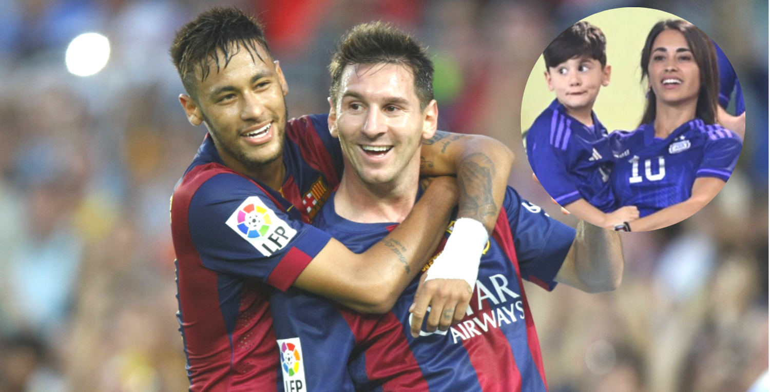 Neymar y Messi: grandes compañeros dentro y fuera del campo de juego.