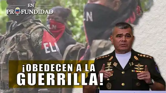 VENEZUELA NO COMBATE A LA GUERRILLA: "la obedece"