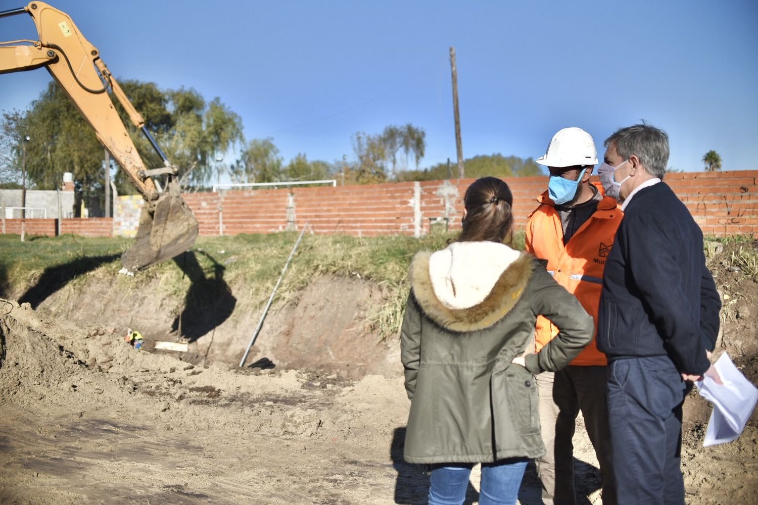 La Municipalidad avanza con las obras en Camino Viejo