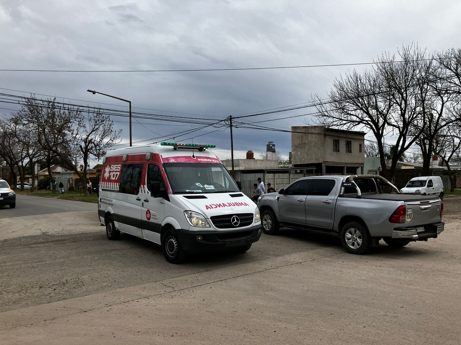 Correa Llovet y Urquiza. Fuerte choque con dos mujeres lesionadas.