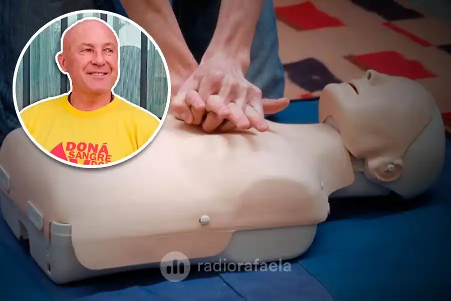 La importancia de saber hacer RCP: “Los primeros minutos son de suma importancia, son en los cuales se pierde la vida de mucha gente"