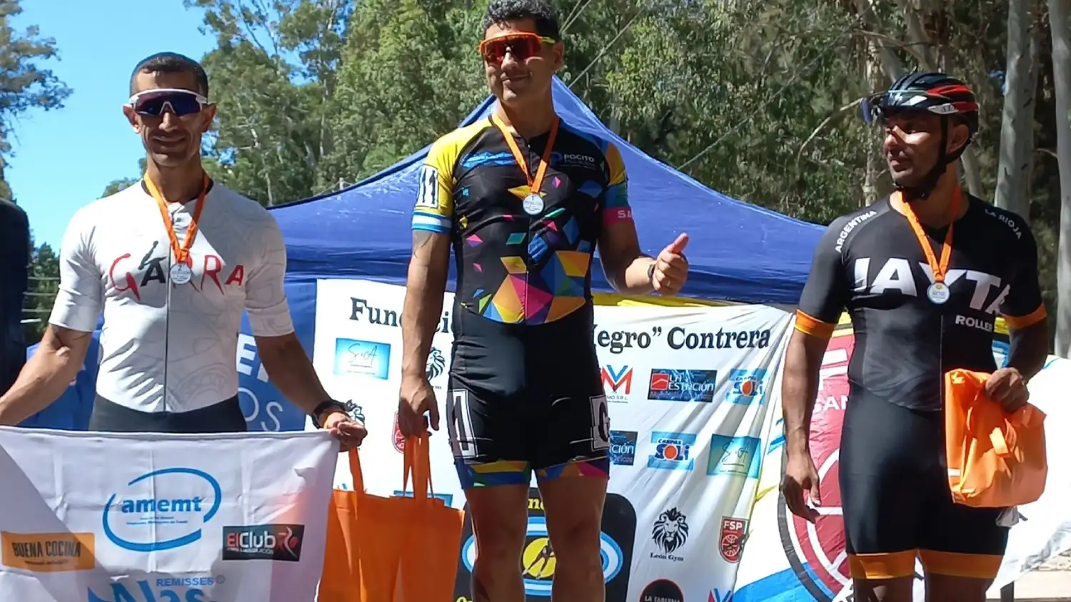 Saenz fue segundo en San Juan.