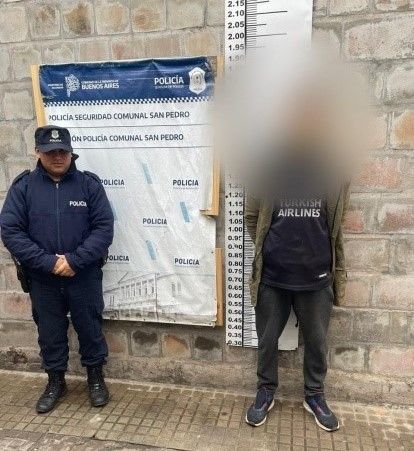 Fue detenido mientras robaba cítricos de una propiedad privada