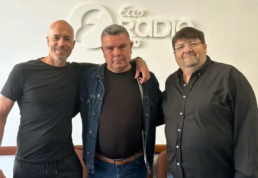 Soñadores. Irigoyen, Longo y Zufriategui, tres de los creadores de NexCine TV