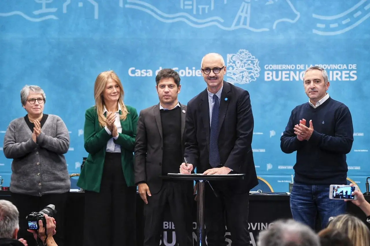 Magario destacó el trabajo conjunto entre la Provincia y UNICEF