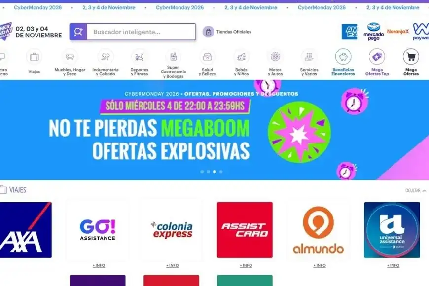 Página oficial del cybermonday