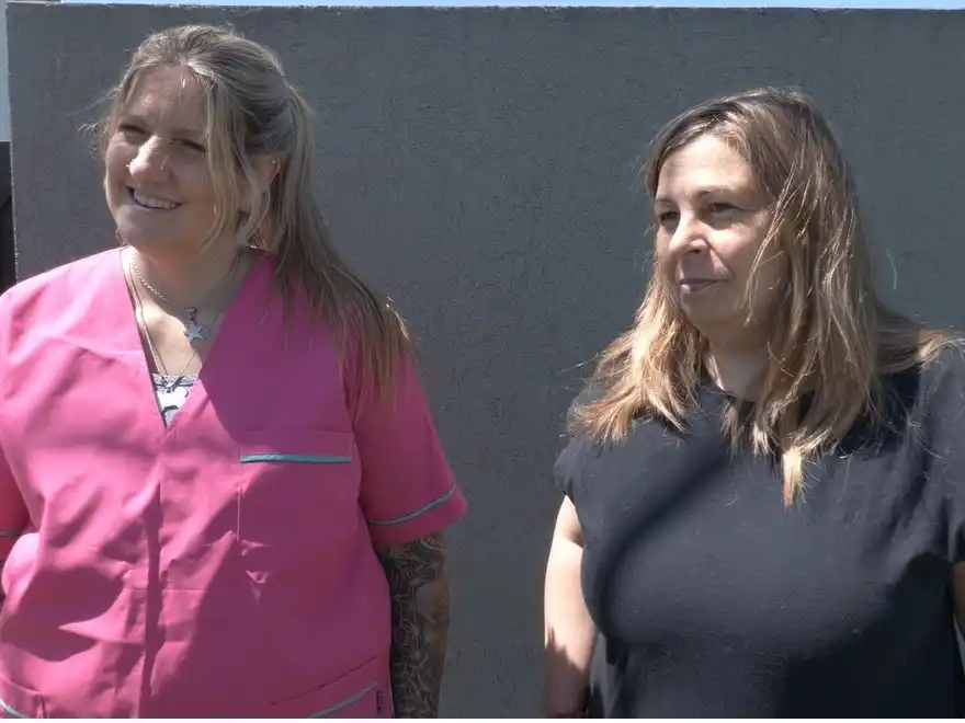 Mariana Jara y Julieta Cesarano, integrantes de Mascotandil.