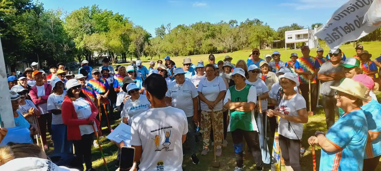 "Abuelos en Acción" participaron de un encuentro en Tala
