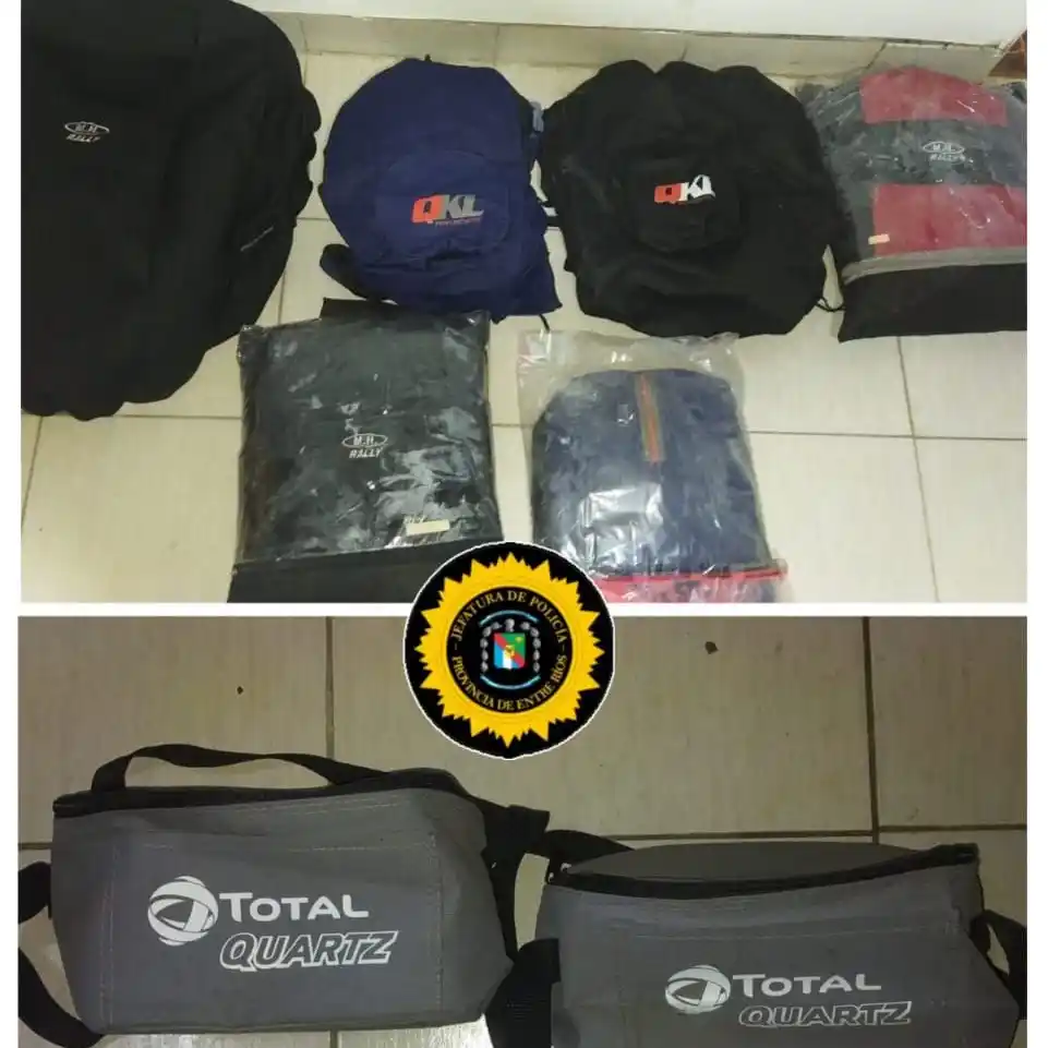 Recuperan elementos robados de un comercio en la ciudad