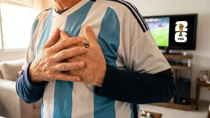 Cómo afecta un partido de la Selección al corazón, según un cardiólogo