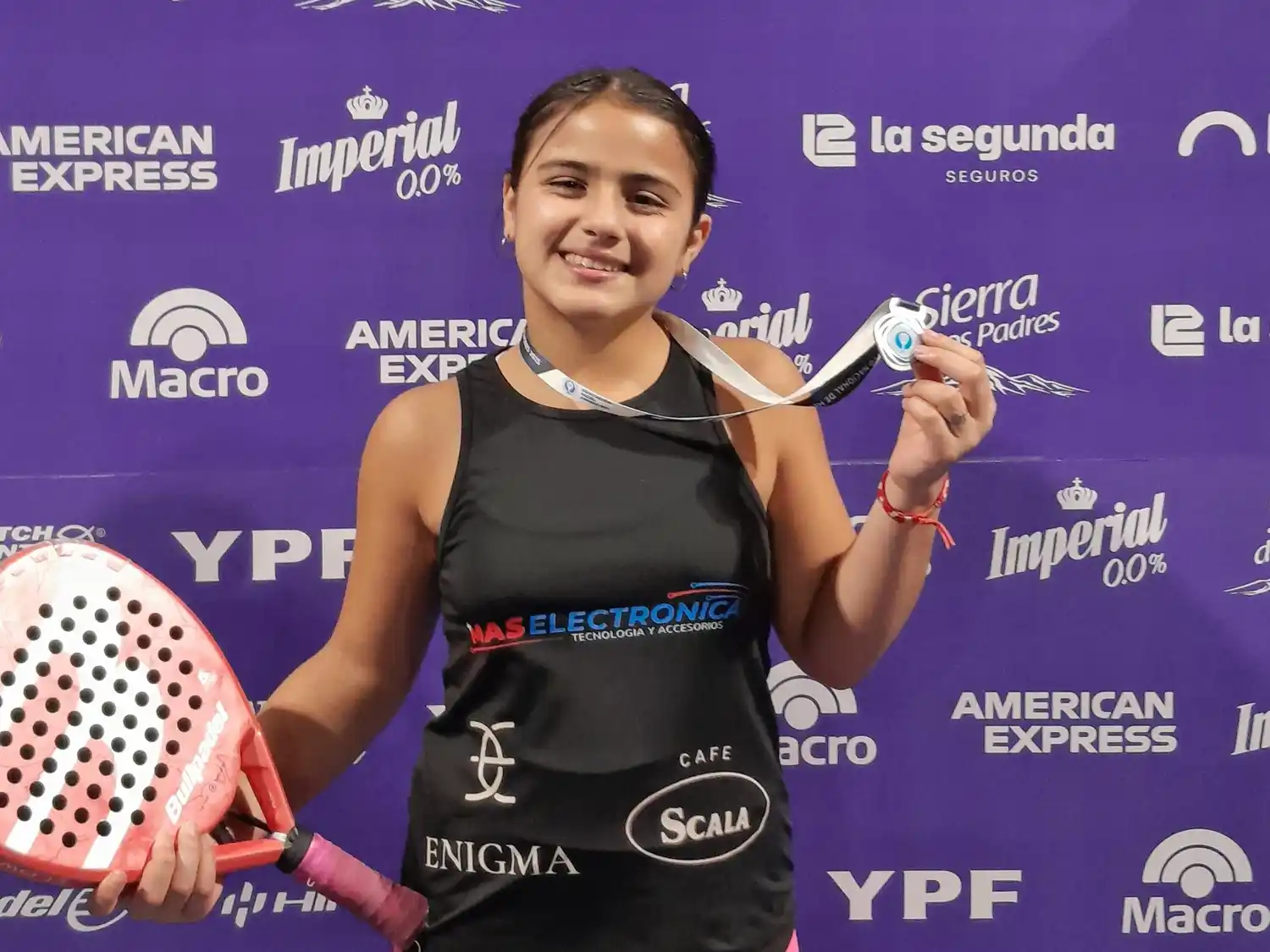 Subcampeonato. Para Isabella Gavilán