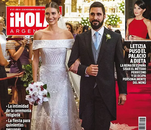 La fabulosa boda de Angie Landaburu y Tomás Eurnekian