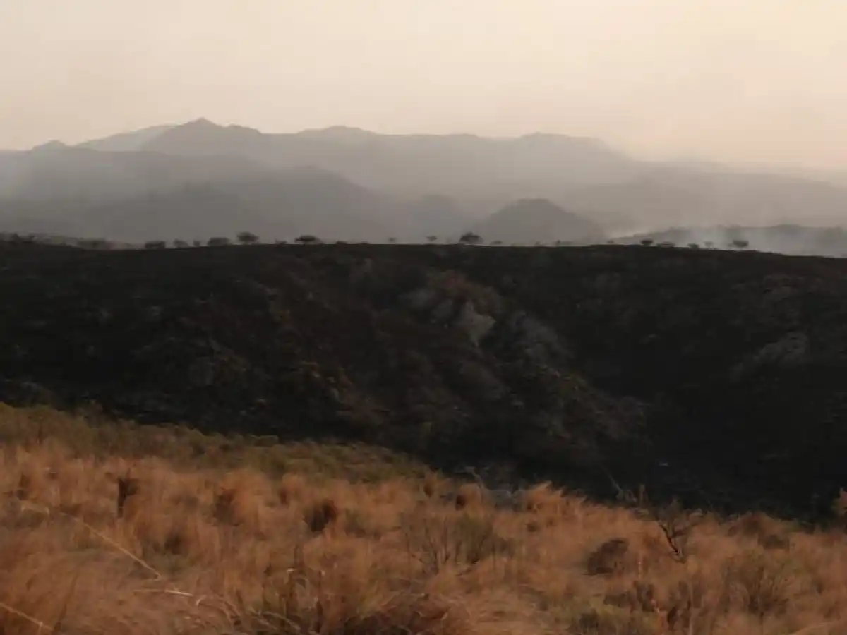 Brigadistas de Nación se suman a colaborar con los bomberos de Córdoba