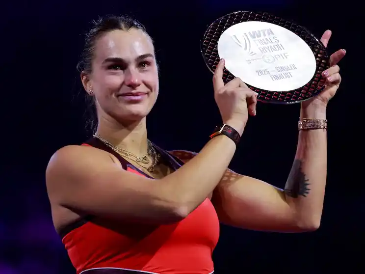 Aryna Sabalenka es la tenista número 1 de la WTA.Foto:REUTERS/Stephanie Lecocq