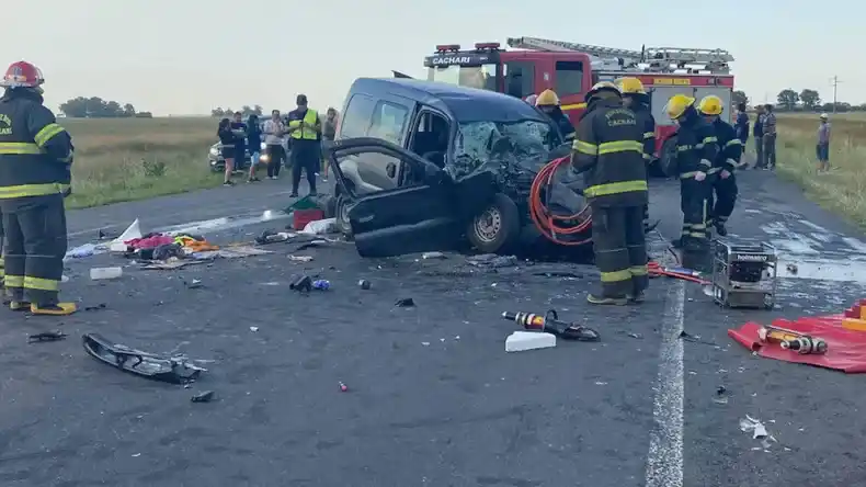 Murió una pareja en un accidente en Ruta 3: municipios denuncian abandono de Nación y Vialidad culpa a los conductores