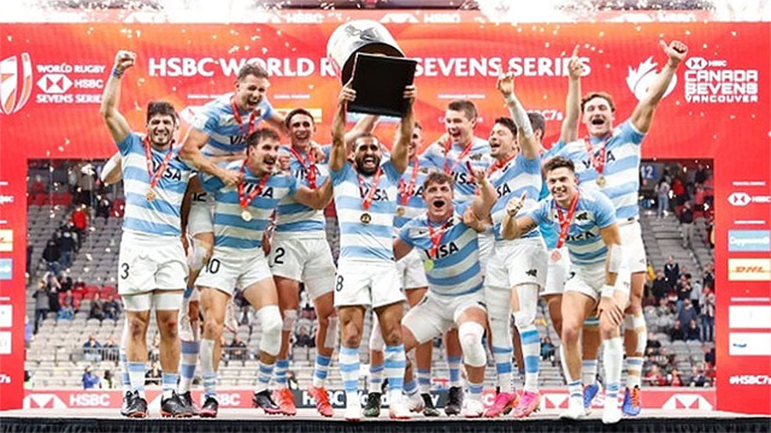 Los Pumas 7's volvieron a gritar campeones tras derrotar a Francia