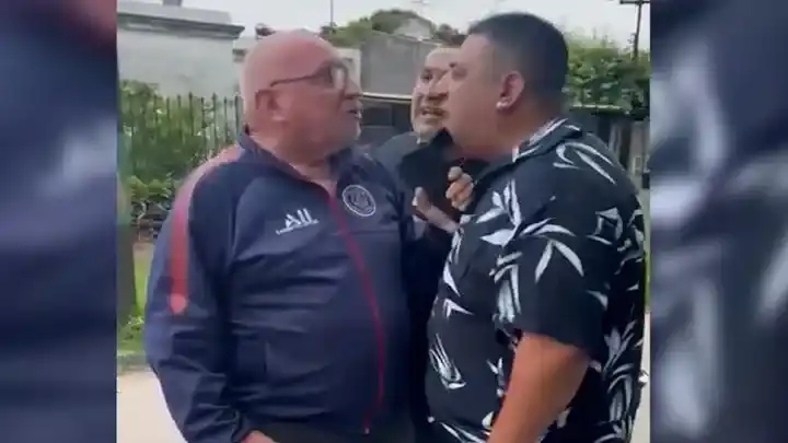 El momento del asesinato.