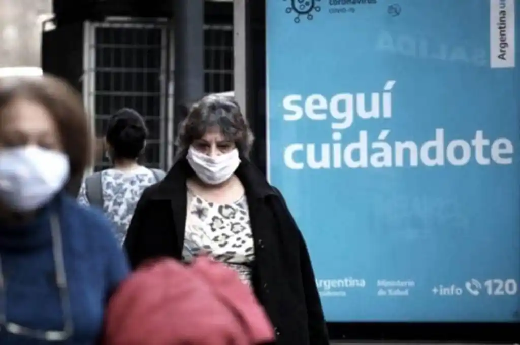Argentina registró 34 muertes y 2477 nuevos contagios por Covid