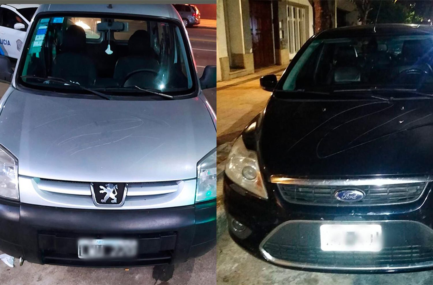 Dañó 5 autos con una lima metalizada y un gancho de alambre