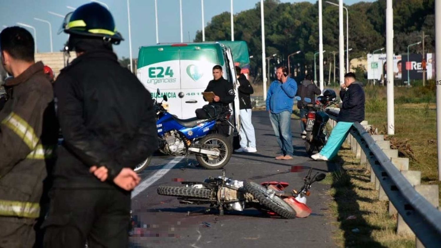 Un camionero de Reconquista fue protagonista de un siniestro fatal en la autopista Santa Fe - Rosario