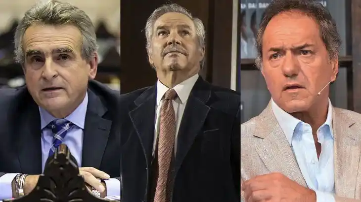Rossi y Solá se bajaron, Scioli sigue en carrera