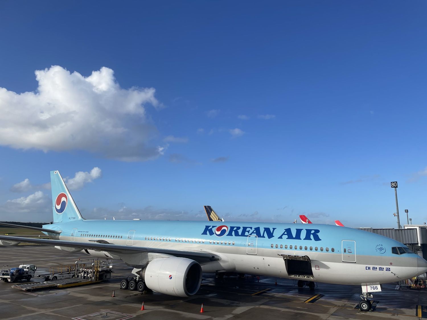 Korean Air reanudó sus vuelos sin escalas a Brisbane