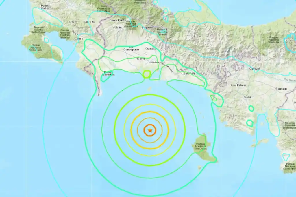 Un terremoto de magnitud 6,9 sacudió Panamá